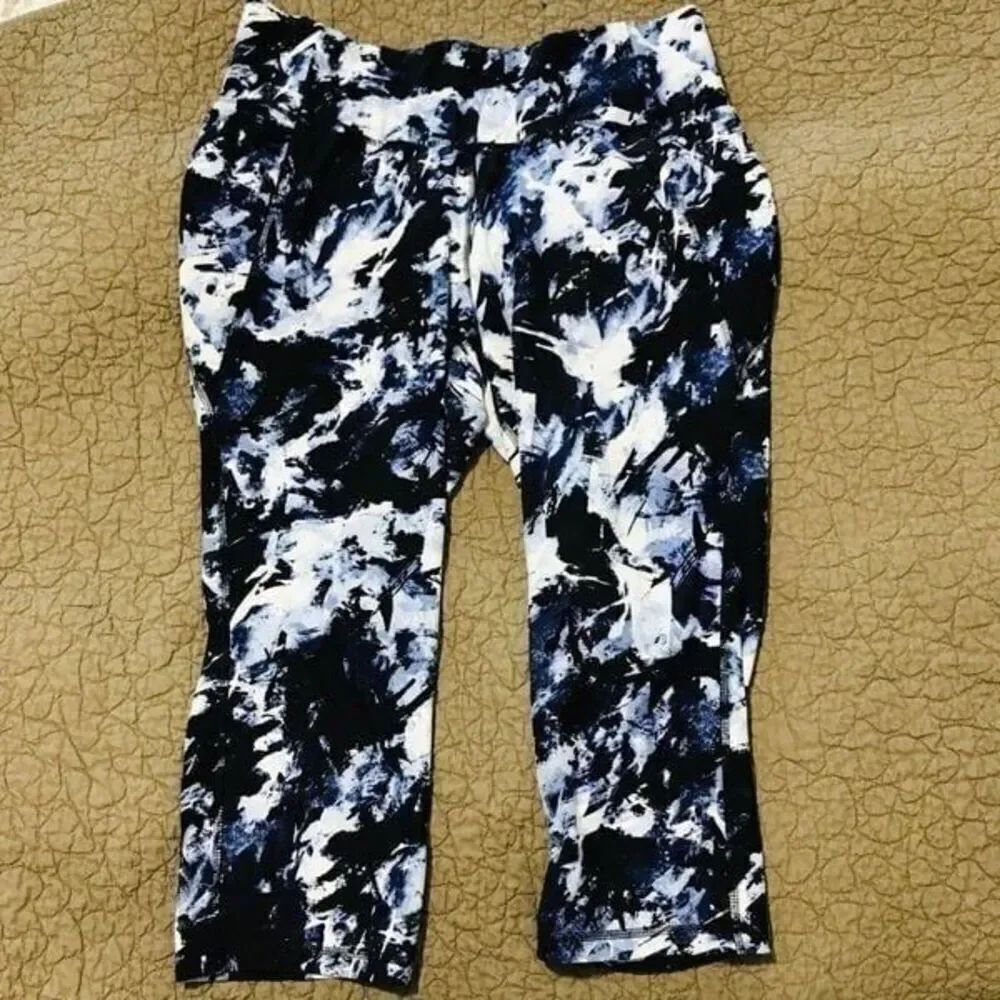Livi Womens Leggings Pants Yoga Cotton Blend Pull On Activewear Plus 18/20..725